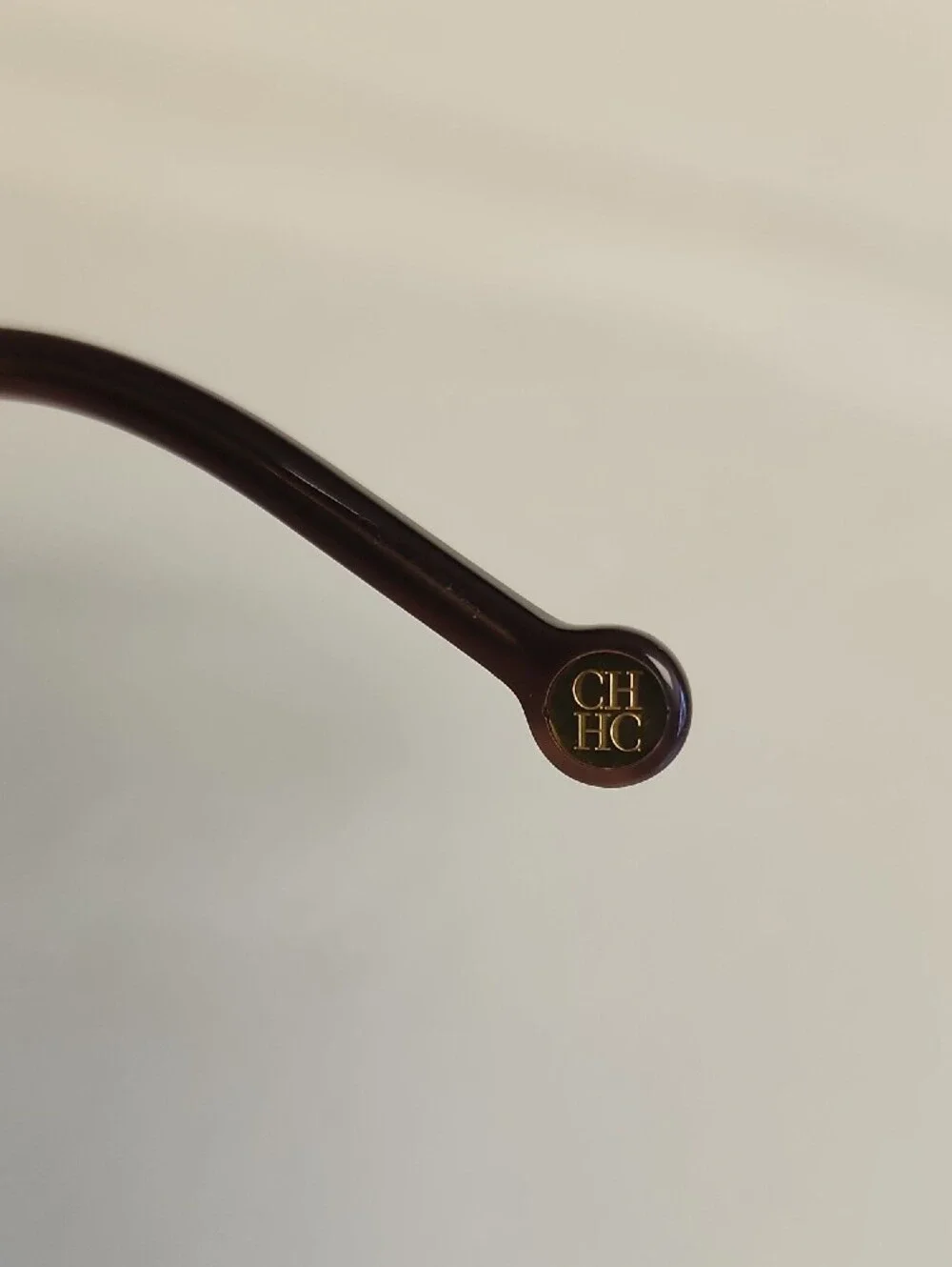 Carolina Herrera Brown Cat-Eye Sunglasses with Brown Lenses